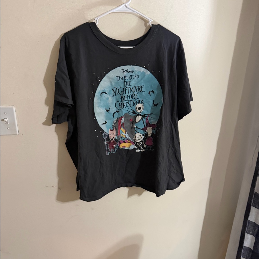 Old Navy Size 3x Black Nightmare Before Christmas Tee